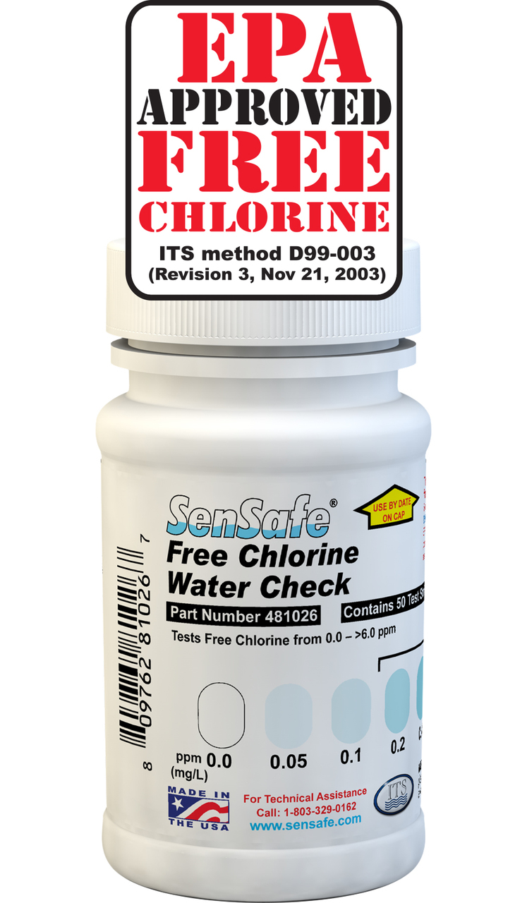 B50-FreeCl 잔류염소 측정키트 Free Chlorine ITS 481026