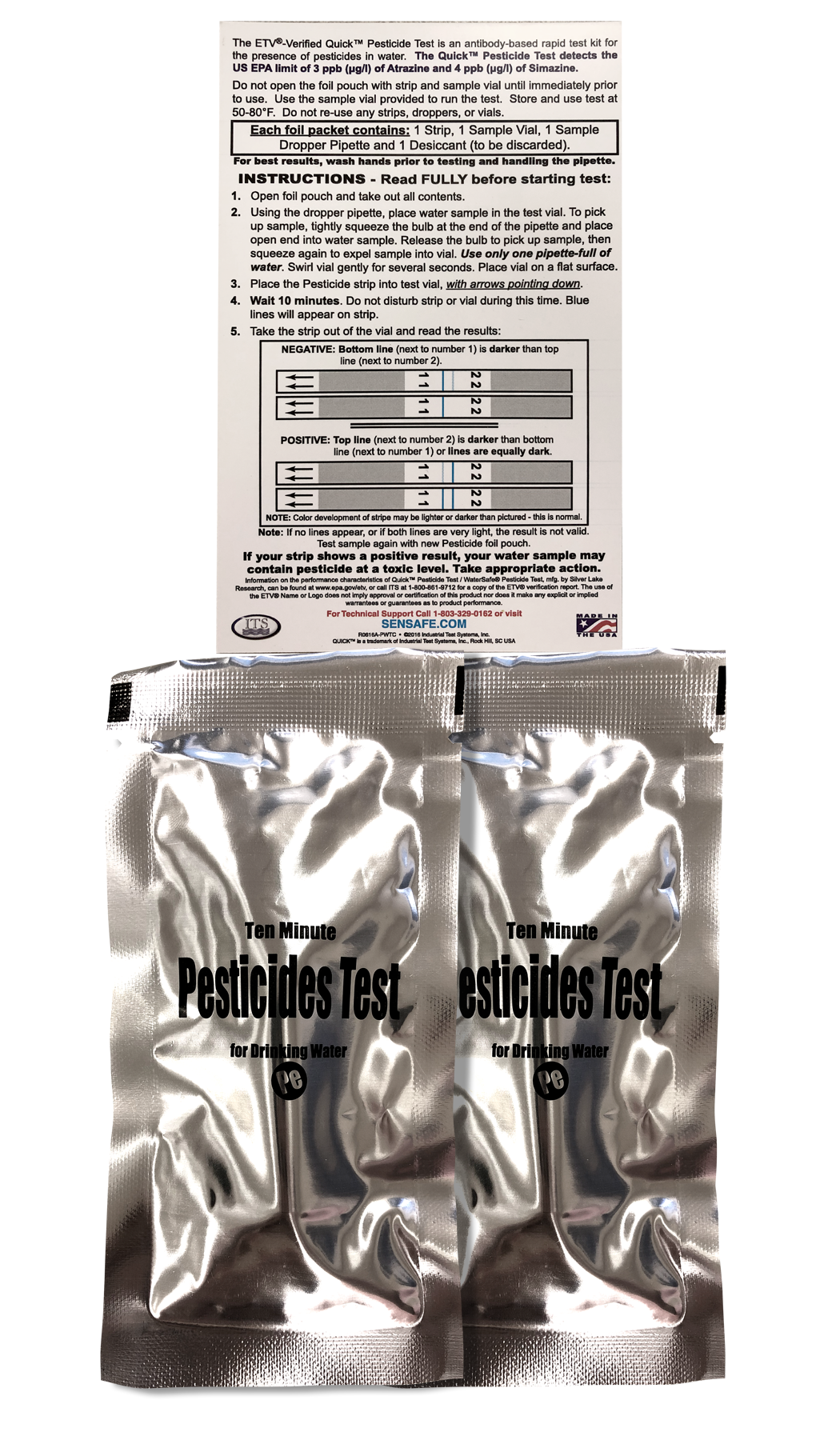 P2-Pest 잔류농약 측정키트 Pesticide Water Test ITS 487996