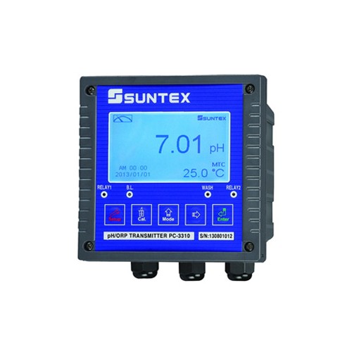 설치형 pH 측정기 PH-3310-GR 판넬형 Suntex 설치형미터 썬텍스