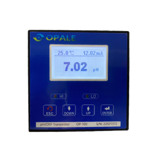 OP-100-HF 설치형 pH측정기 판넬형 Epoxy 불산 불소용 전극