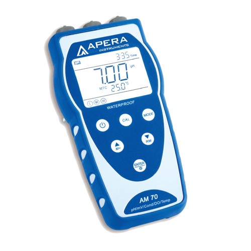 AM70-Multi 다항목 측정기 pH 전도도 염도 TDS 온도 ORP 측정 Apera
