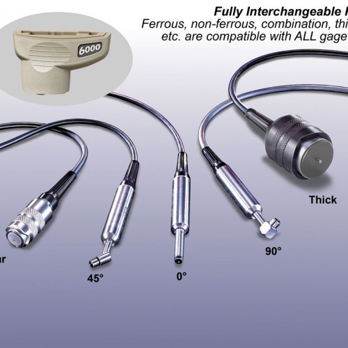 PT-6000-F1 철용 케이블타입 두께측정기 도막두께 Defelsko 도막게이지