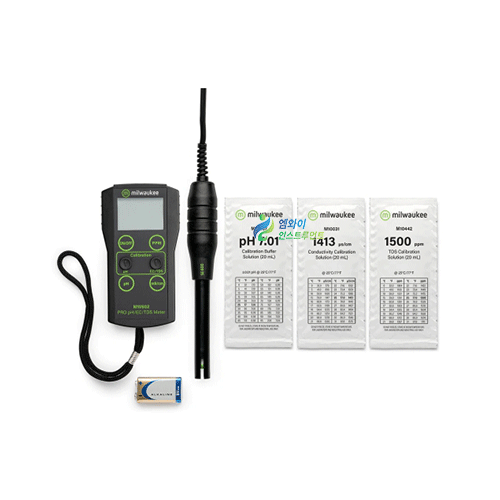 MW802 휴대용 다항목 측정기 pH CON TDS EC 포터블