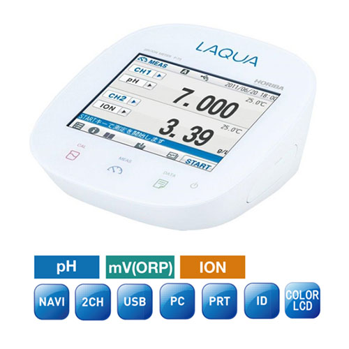 F-73A-M 탁상형 다항목측정기 Horiba 호리바 범위 0 - 14 pH 산가측정기