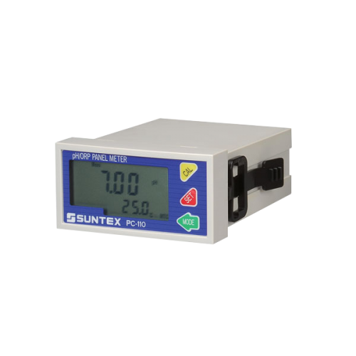 판넬형 pH측정기 pH110-S410N 수소이온농도 산가측정 SUNTEX Flat PC110 삽입 침적