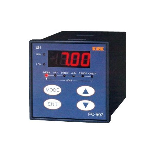 판넬형 pH측정기 PC502-GR1 폐수처리장 수소이온농도 산가측정 KRK