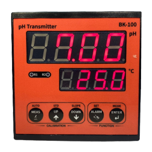 BK-100-1H pH 측정기 보충형 판넬형 0 - 14 pH 산가측정 자동제어 하수처리장 pH 컨트롤러