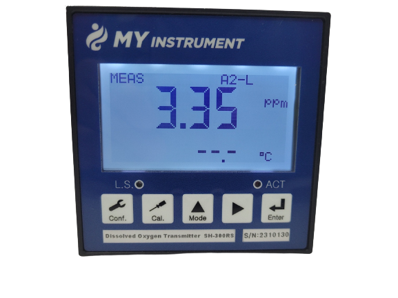 판넬형 DO 측정기 SH300RS-SDO10 RS485 SDO10 용존산소 Polarographic TypeDO
