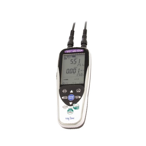 MM42DP-CON/pH 휴대용 전도도 측정기 2채널 pH TOADKK Conductivity CON EC