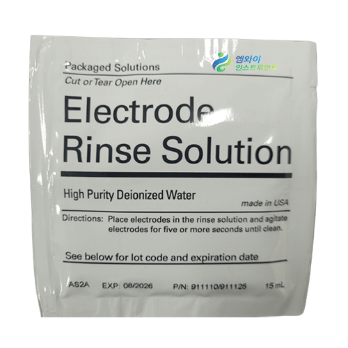 911110 Electrode Rinse Solution Packet 10 PK Thermo Scientific
