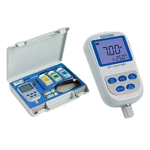 SX711-pH 휴대용 pH 측정기 산가측정 포터블 Sanxin, 201T-S
