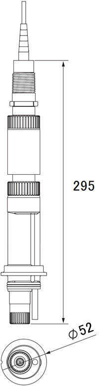 SEORP-D ORP 전극 OPTEX 옵텍 산화환원전위 oxidation-reduction potential MODBUS