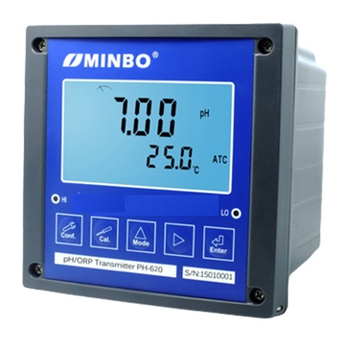 pH620-S350S8 온라인용 pH미터 불산 불소 폐수처리장 MINBO 산가측정